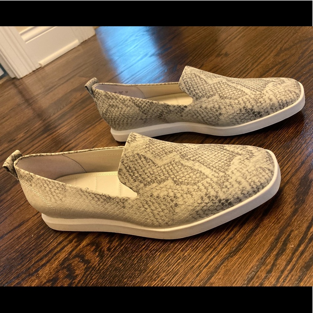 Franco Sarto Brand new snakeskin slip on shoes